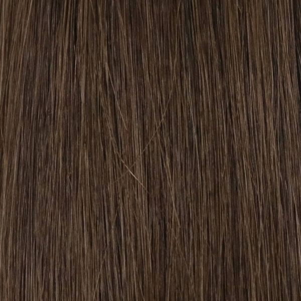 Chestnut Brown Nano Tip Hair Extensions